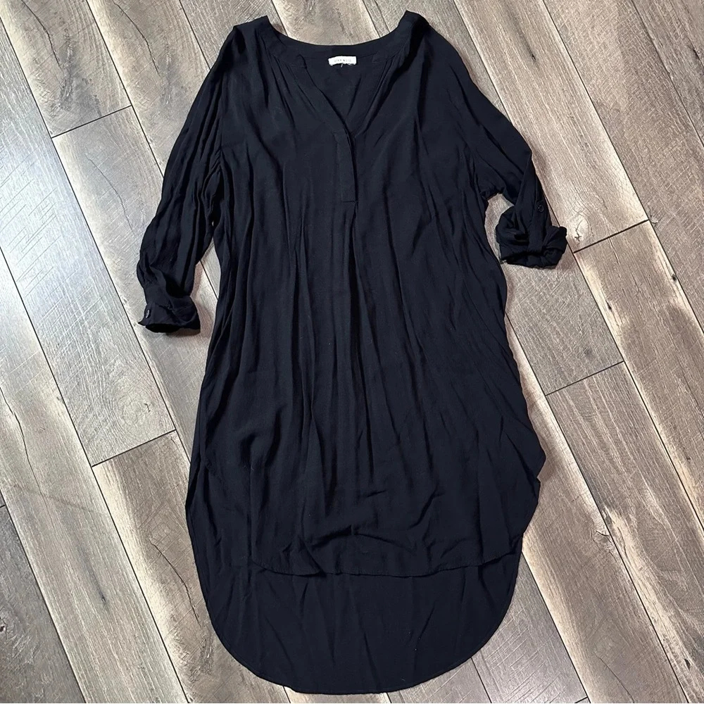 Alex & Lili Black Midi Dress - Picture 1 of 9